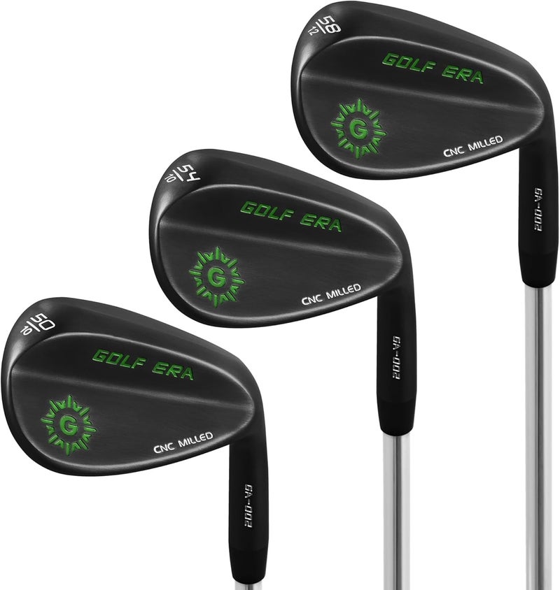 Golf Era Premium Golf Wedge - Golf Wedge Set or Individual Wedge 50/52/54/56/58/60 - CNC Milled Face for More Spin - Great Escape Sand Wedge Lob Wedge Gap Wedge - Image 1